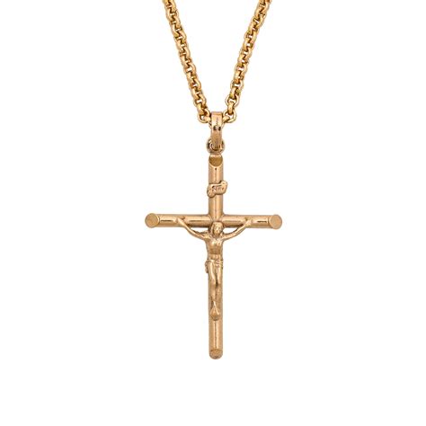 Dolce & Gabbana Kugelkette Mit Kreuz.